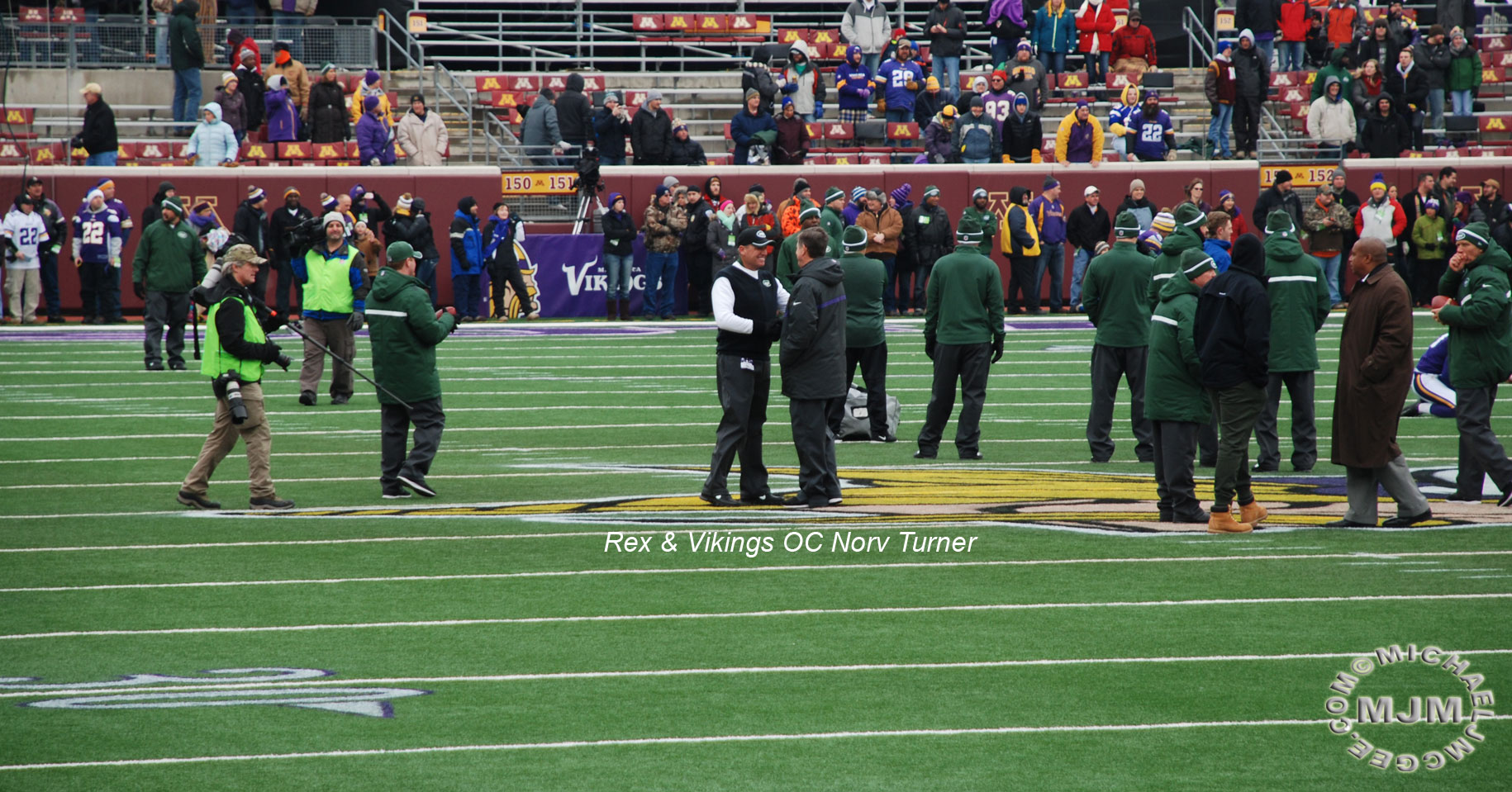 Jets @ Vikings 12/7/2014 / michaeljmcgee.com