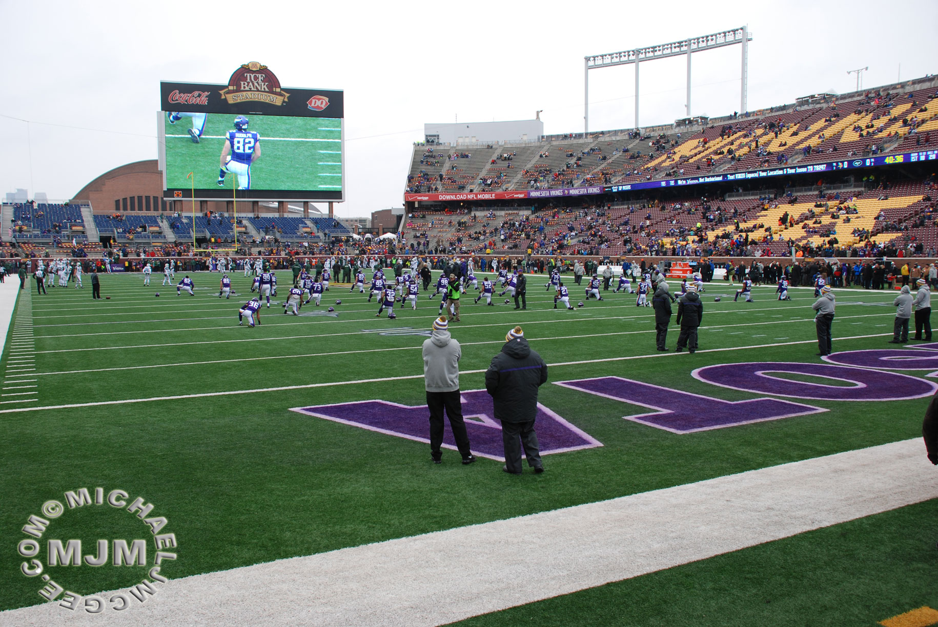 Jets @ Vikings 12/7/2014 / michaeljmcgee.com