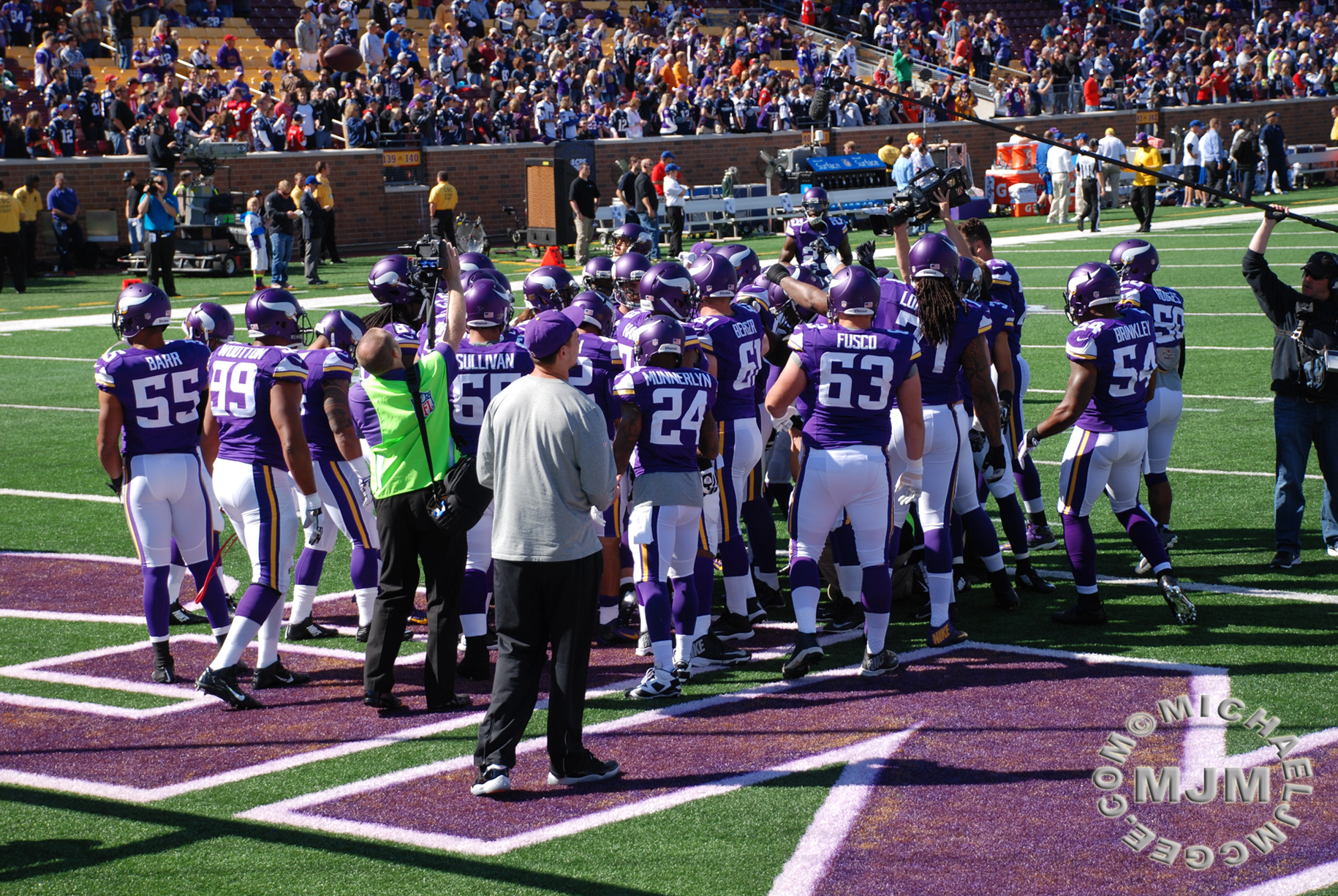 Patriots @ Vikings 9/14/2014 - michaeljmcgee.com