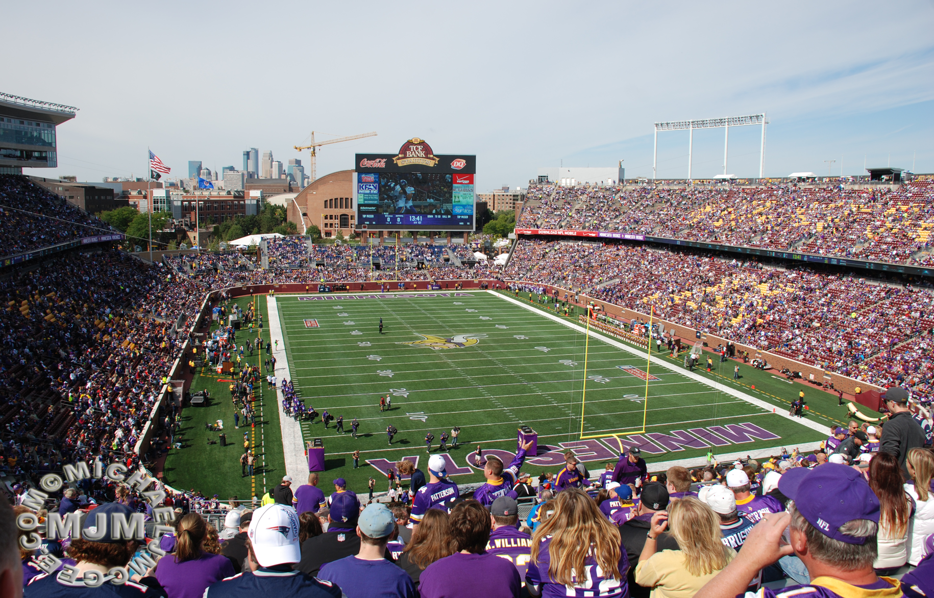 Patriots @ Vikings 9/14/2014 - michaeljmcgee.com