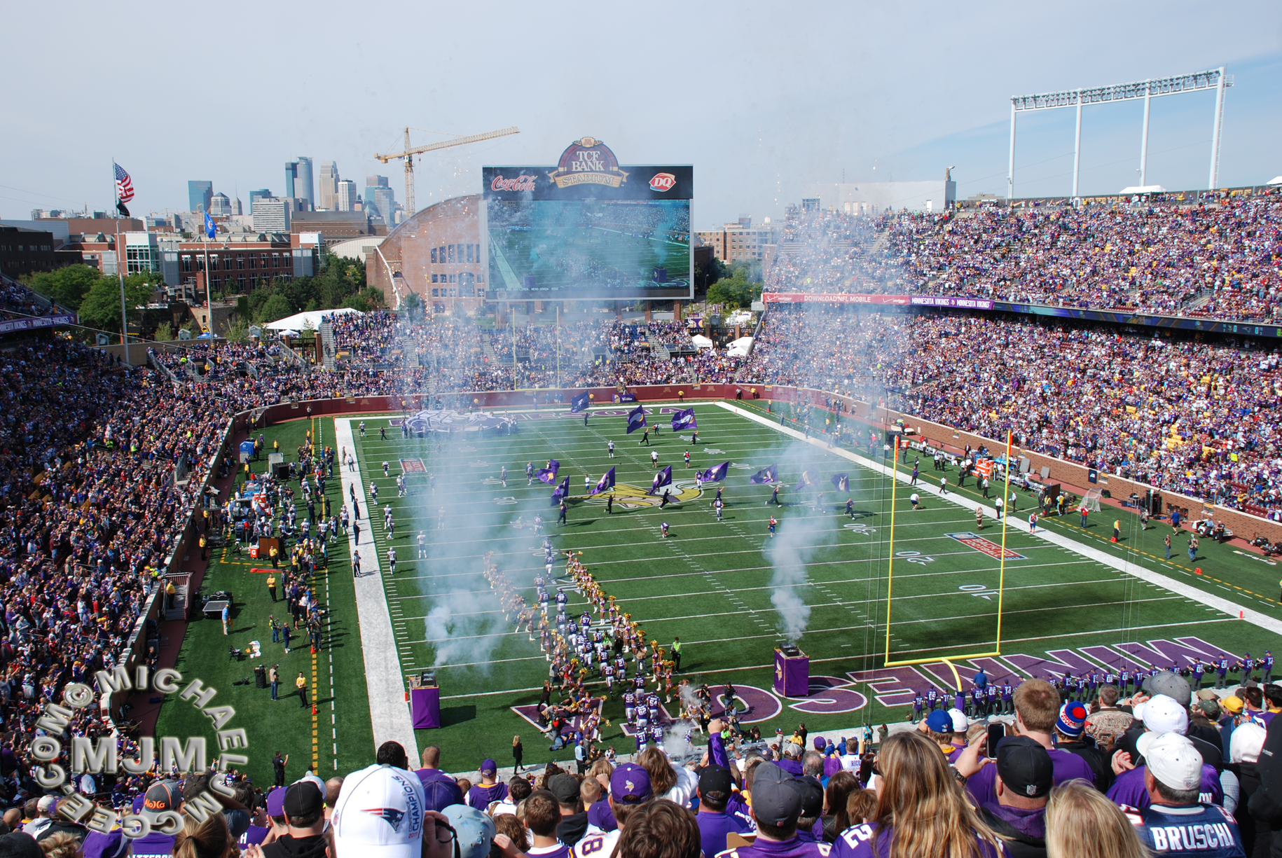 Patriots @ Vikings 9/14/2014 - michaeljmcgee.com
