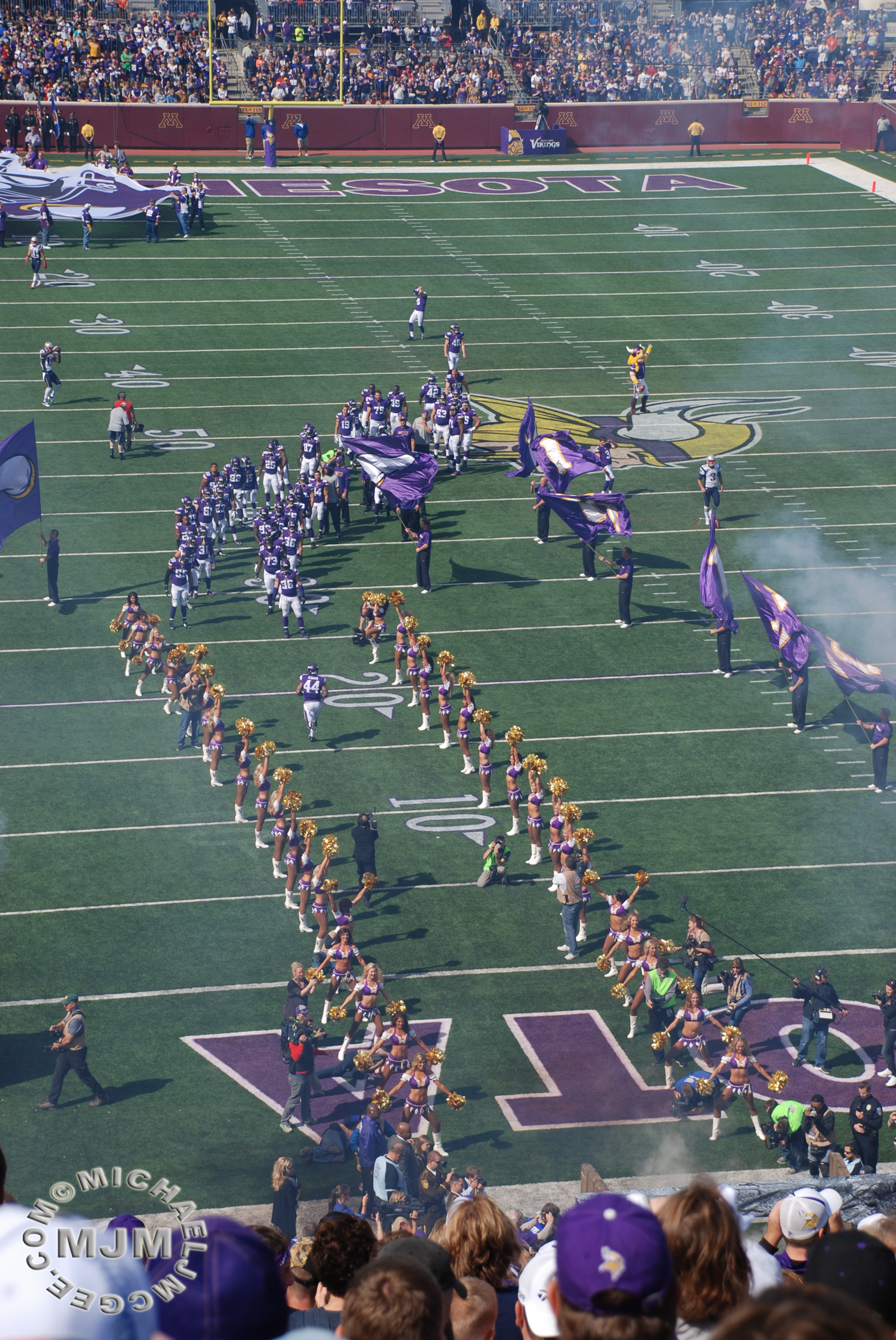 Patriots @ Vikings 9/14/2014 - michaeljmcgee.com
