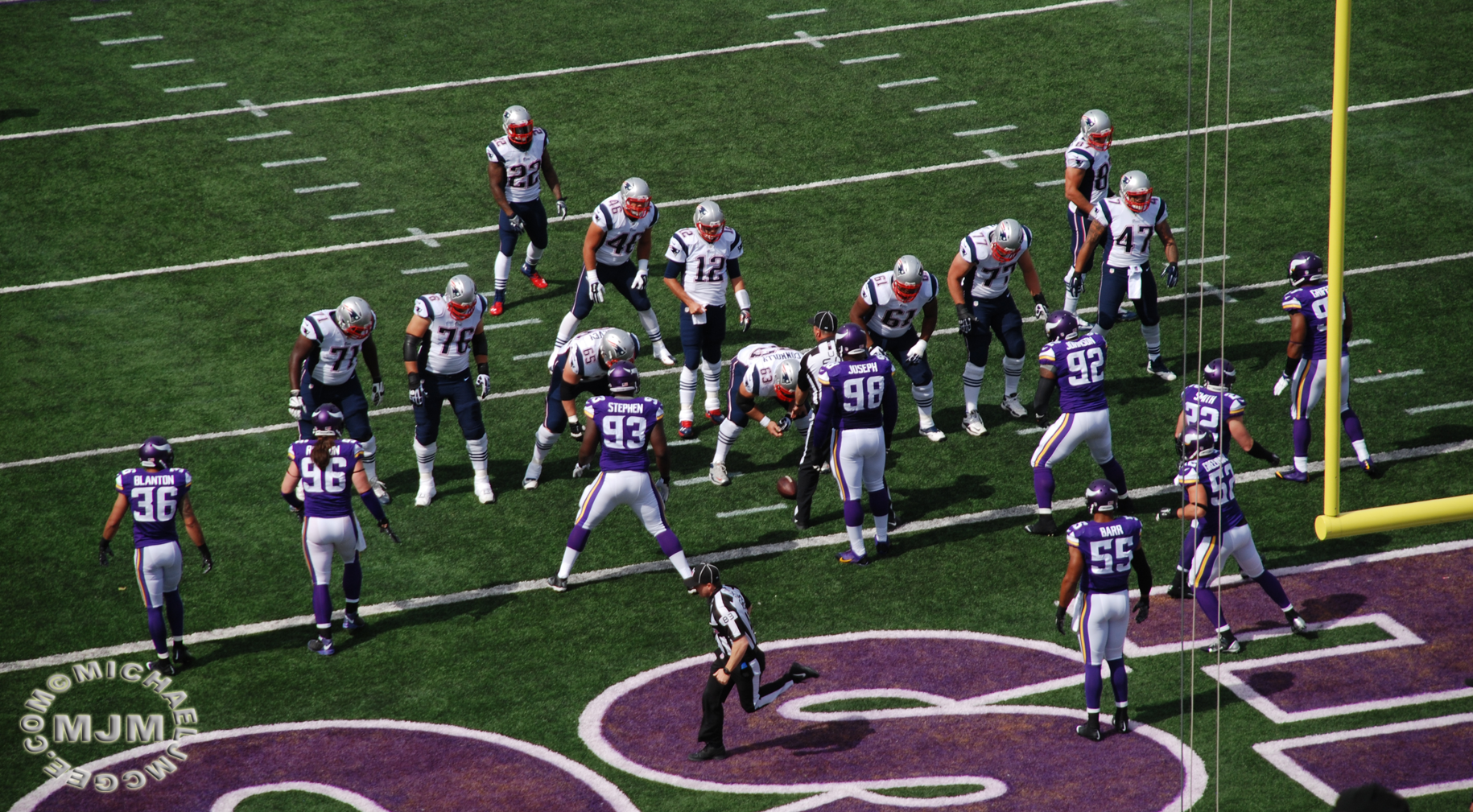 Patriots @ Vikings 9/14/2014 - michaeljmcgee.com