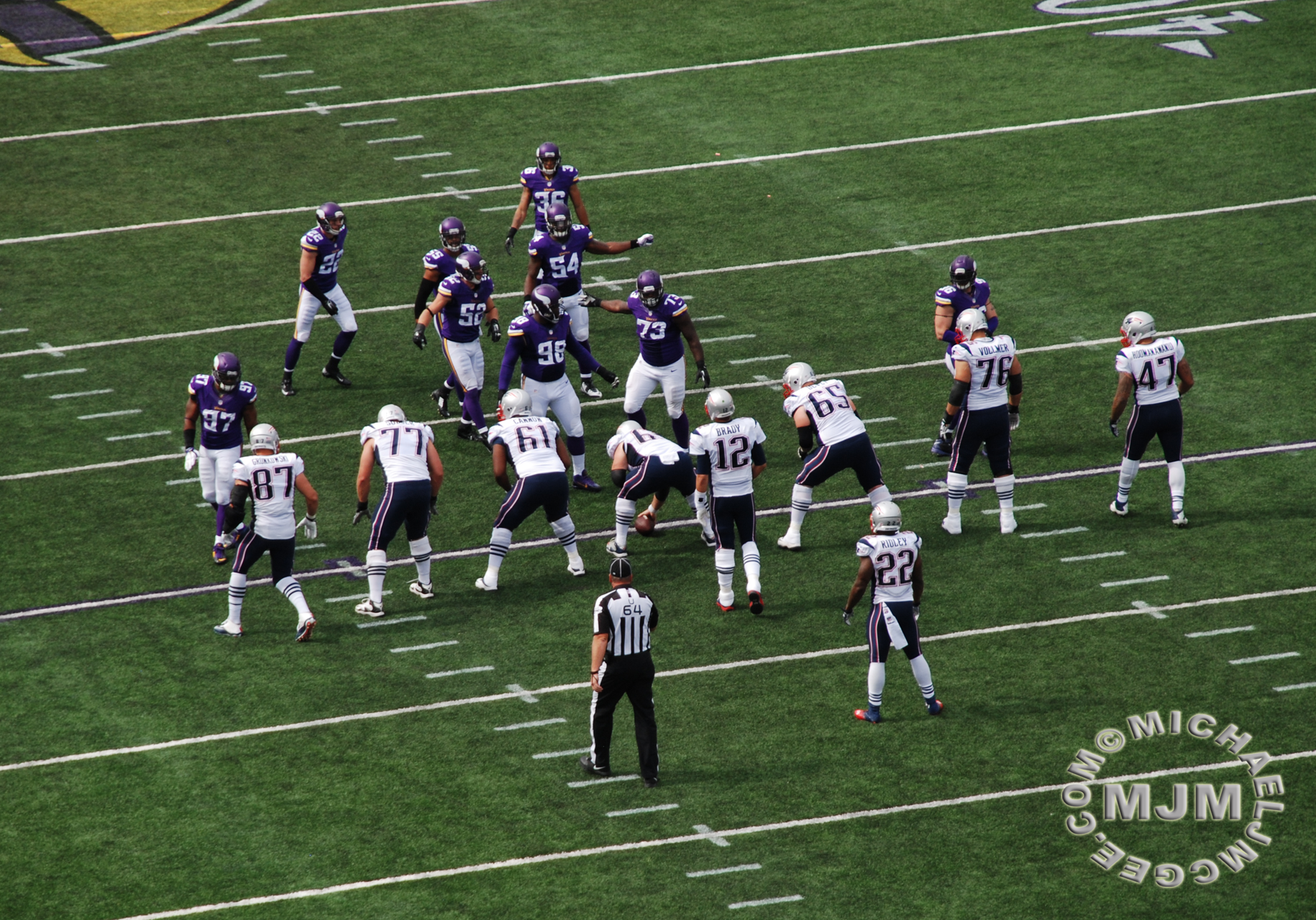 Patriots @ Vikings 9/14/2014 - michaeljmcgee.com