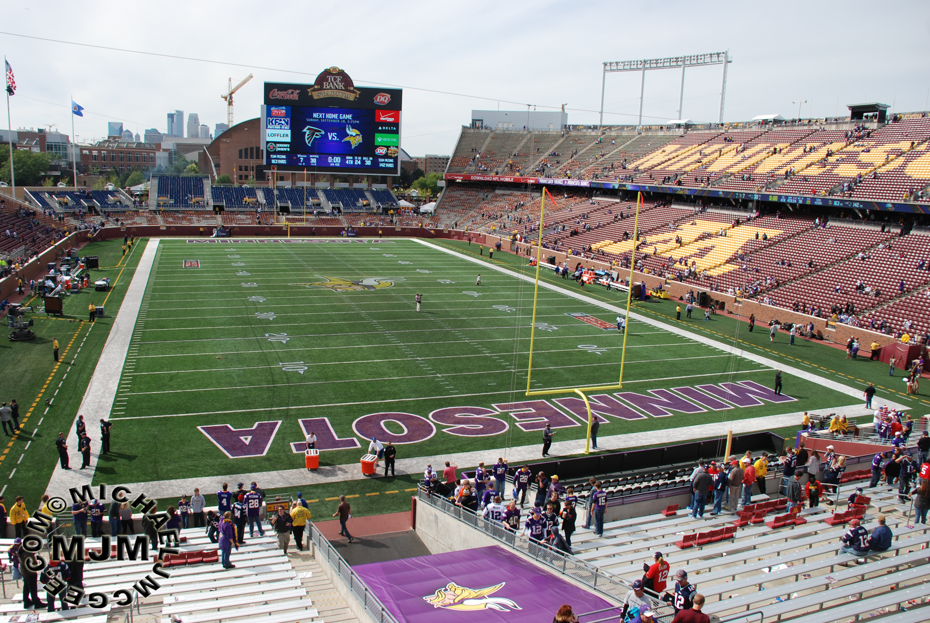 Patriots @ Vikings 9/14/2014 - michaeljmcgee.com