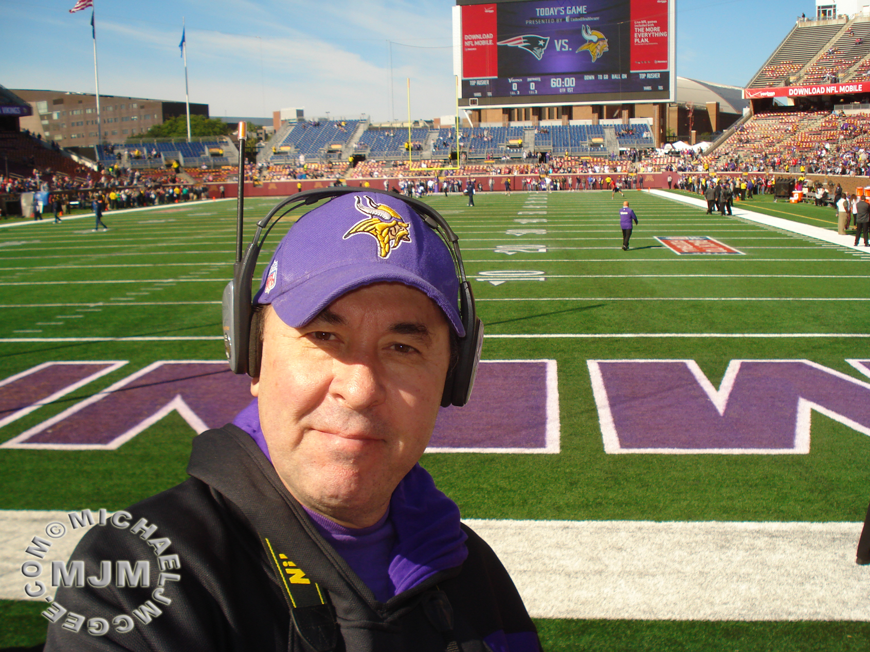 Patriots @ Vikings 9/14/2014 - michaeljmcgee.com