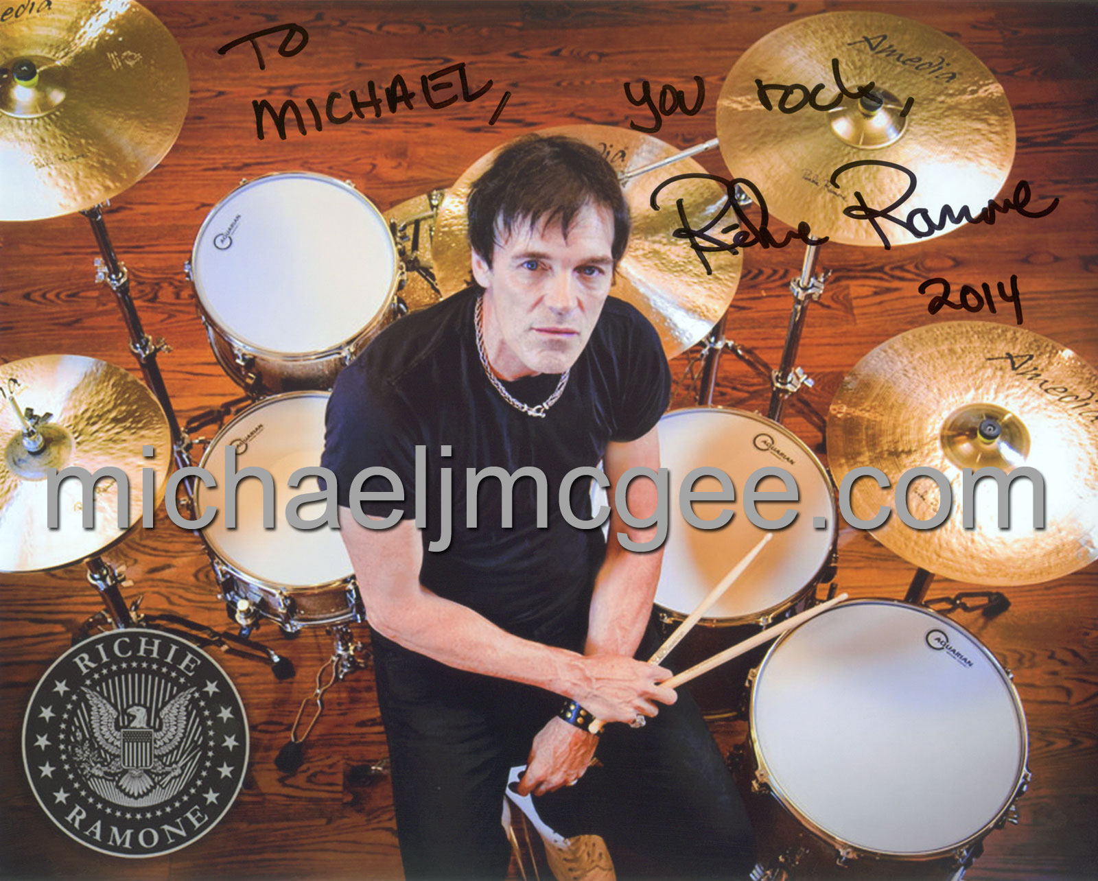 Richie Ramone / michaeljmcgee.com